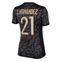 Koszulka piłkarska Paris Saint-Germain Lucas Hernandez #21 Strój Trzeci dla kobiety 2023-24 tanio Krótki Rękaw